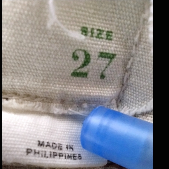 Anthropologie Linen Metallic Polka Dot Shorts Women's 27 Gold Preppy Academia - Picture 9 of 11